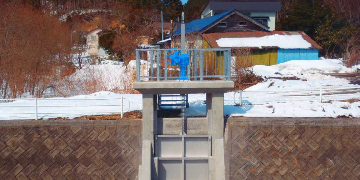 田名部川河川維持（公共施設等適正管理推進事業債）工事 / 鋼構造物工事